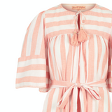 Margot Dress in Candy Striped Cotton