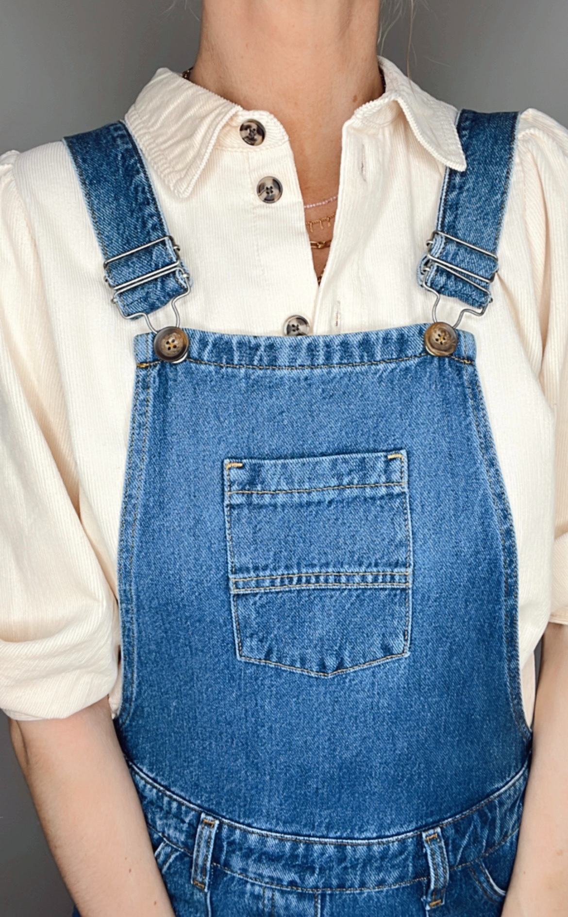 deadstock denim dungarees 46 stitch