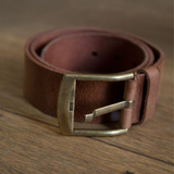 Classic Leather Belt in Tan