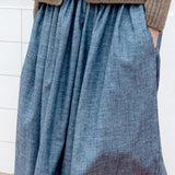 Denim Chambray Tina Skirt