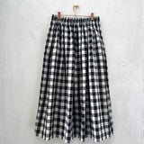 Black & White Gingham Tina Skirt