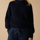 Dusk Merino Fishermans Sweater by Cape Cove