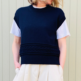 West Vest in Navy Blue