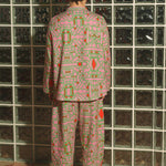 Wild Clouds Blush Horizon Shirt and Trousers