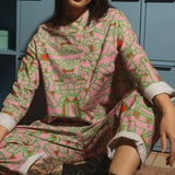 Wild Clouds Blush Horizon Shirt and Trousers