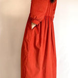 Sadie Maxi Dress in Rust Cord