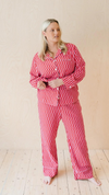 Cotton Pyjamas In Pink Checkerboard by TBCo.