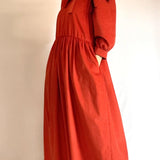 Sadie Maxi Dress in Rust Cord