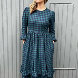 Felicity Dress in Blackwatch Tartan