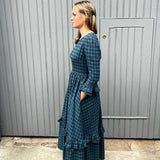 Felicity Dress in Blackwatch Tartan
