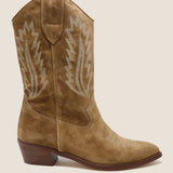 heeled cowbow boots – alternate view