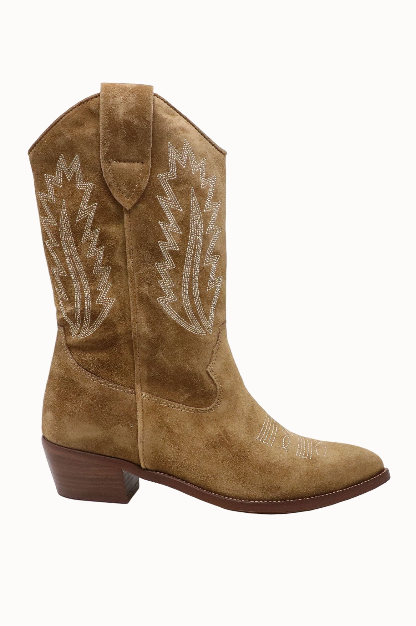 heeled cowbow boots – alternate view