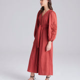 Carla Embroidered Dress