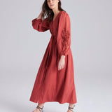 Carla Embroidered Dress