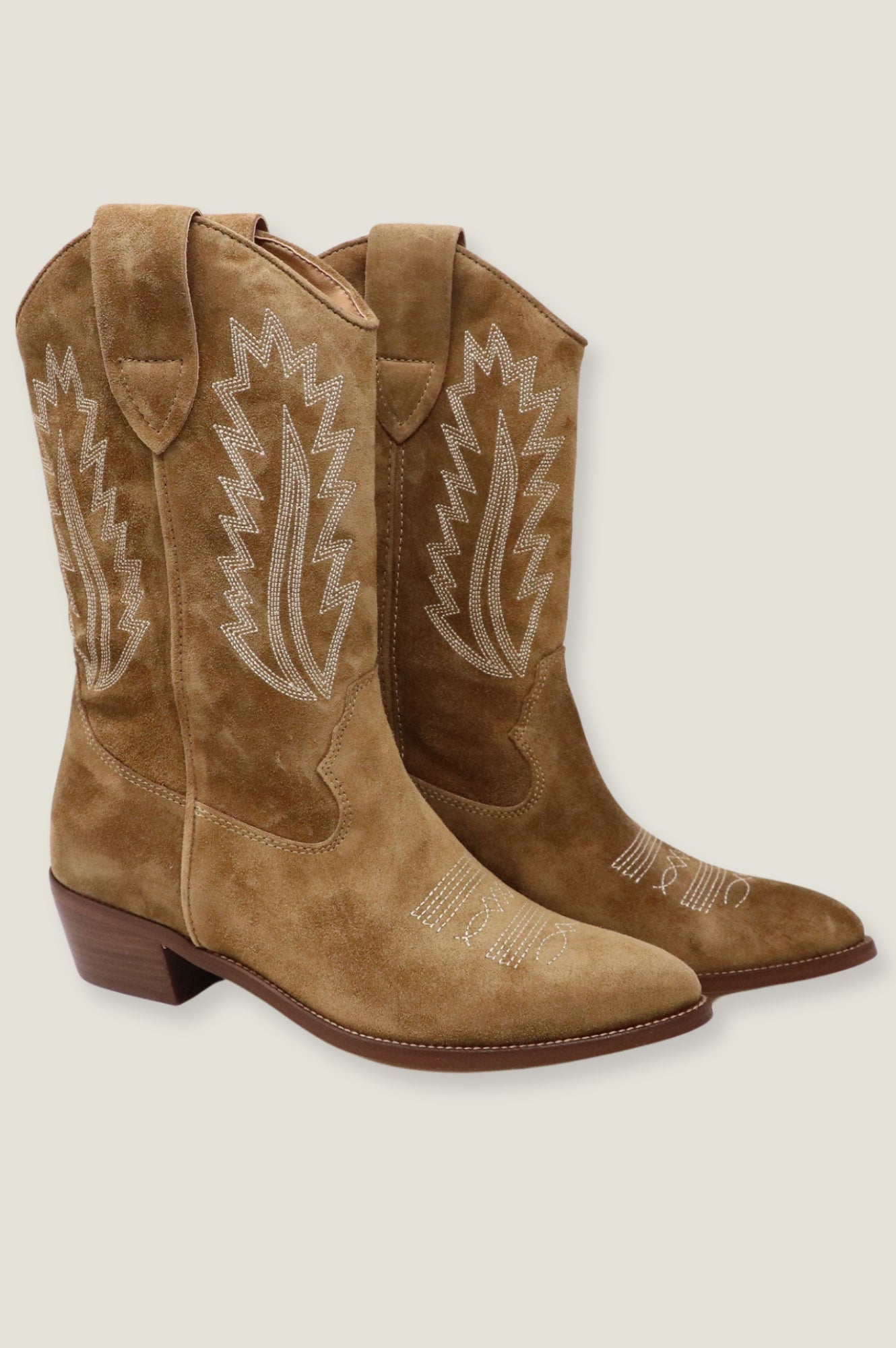 heeled cowbow boots – alternate view
