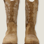 genuine leather cowboy boots – alternate view