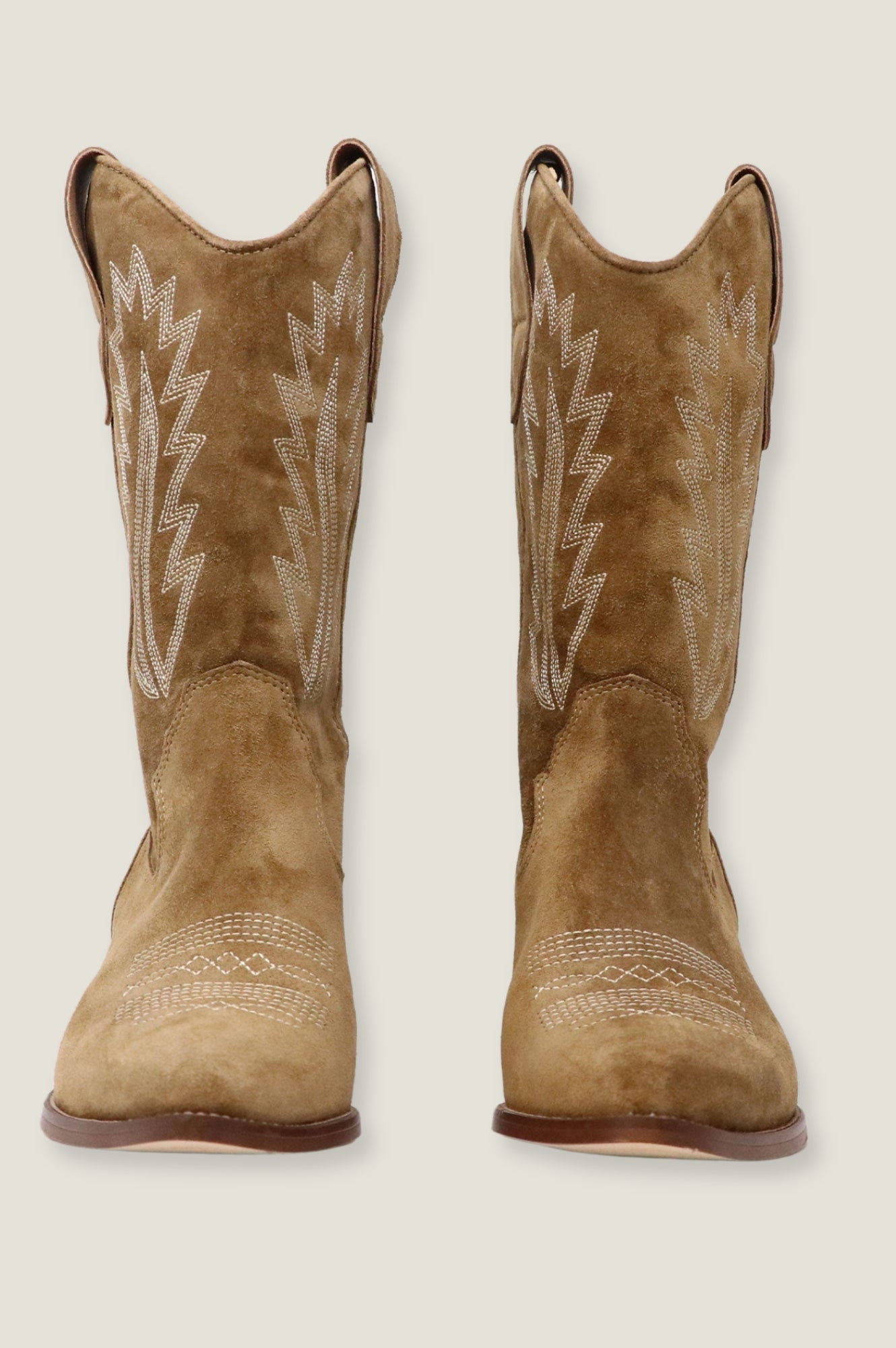 genuine leather cowboy boots – alternate view