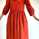 Sadie Maxi Dress in Rust Cord