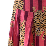 Animal print skirt styled from The Well Worn