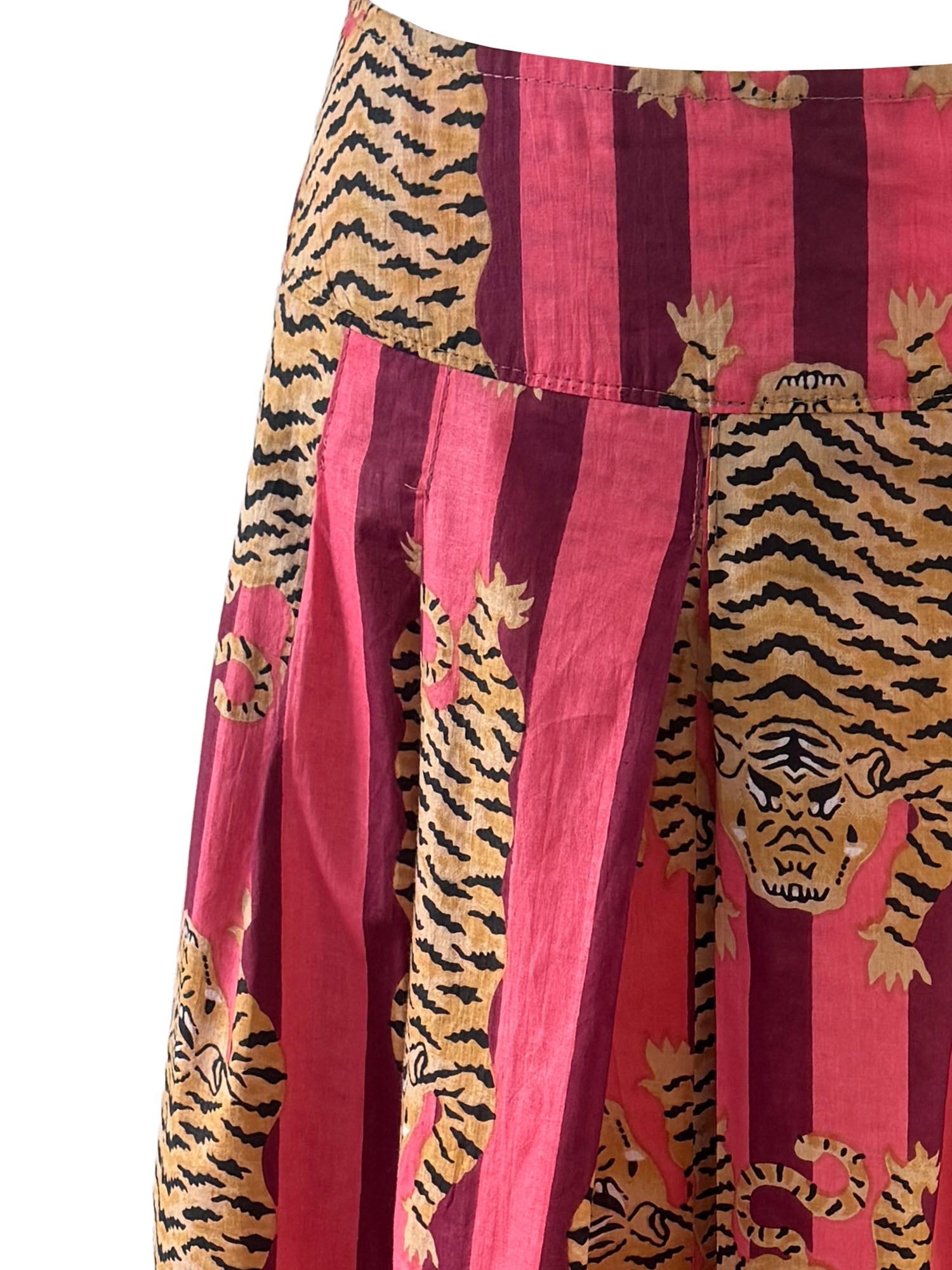 Animal print skirt styled from The Well Worn