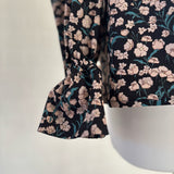 Luna Blouse in Deco Floral