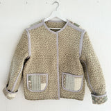 Chloe Jacket in Sage Patchwork