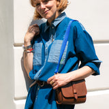 Etta Oversized Shirtdress in Japanese Denim Cotton