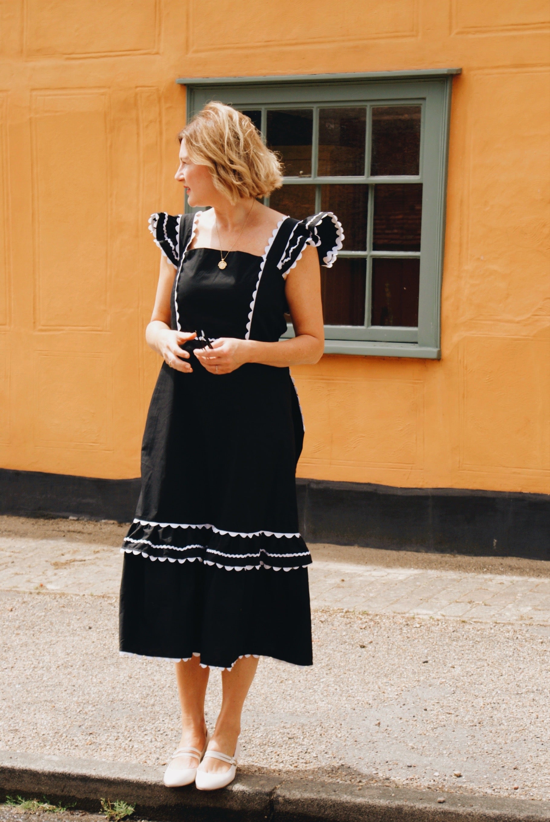 Matilda Pinafore Dress by The Well Worn – Percy Langley