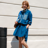 Etta Oversized Shirtdress in Japanese Denim Cotton