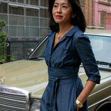 Chambray jumpsuit Elaine Bernstein