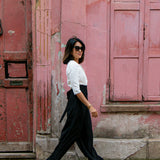 Monochrome Black and White Jumpsuit