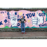 Liberté, Egalité, Sororité Charcoal T-Shirt Black & Beech