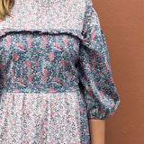 The Mixed Floral Rosalie Dress