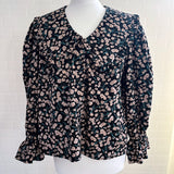 Luna Blouse in Deco Floral
