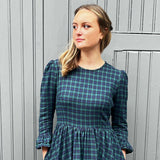 Felicity Dress in Blackwatch Tartan