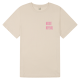 No Grit No Pearl Organic Cotton T-Shirt in Raw Cotton T-shirts Black & Beech