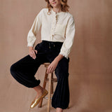 Hareem Velour Trouser