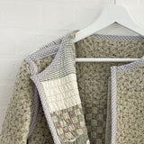 Chloe Jacket in Sage Patchwork