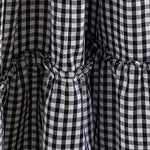 Gingham skirt styled from The Well Worn