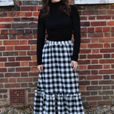 Winter Gingham Rosa Skirt