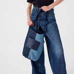 Huxley Denim Tote Bag by LPOL