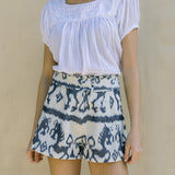 Ikat High Waisted Shorts