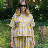 Maya Top Liberty Sunflower
