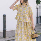 Maya Top Liberty Sunflower