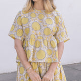 Maya Top Liberty Sunflower