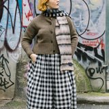Black & White Gingham Tina Skirt