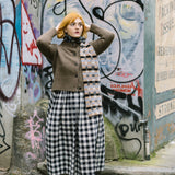 Black & White Gingham Tina Skirt
