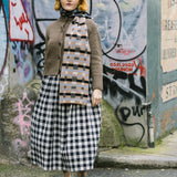 Black & White Gingham Tina Skirt