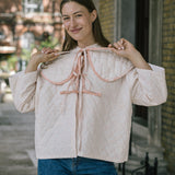 Eleanor Quilted Jacket with Detatchable Collar