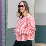 Micro Polka Dot Eclipse Skirt